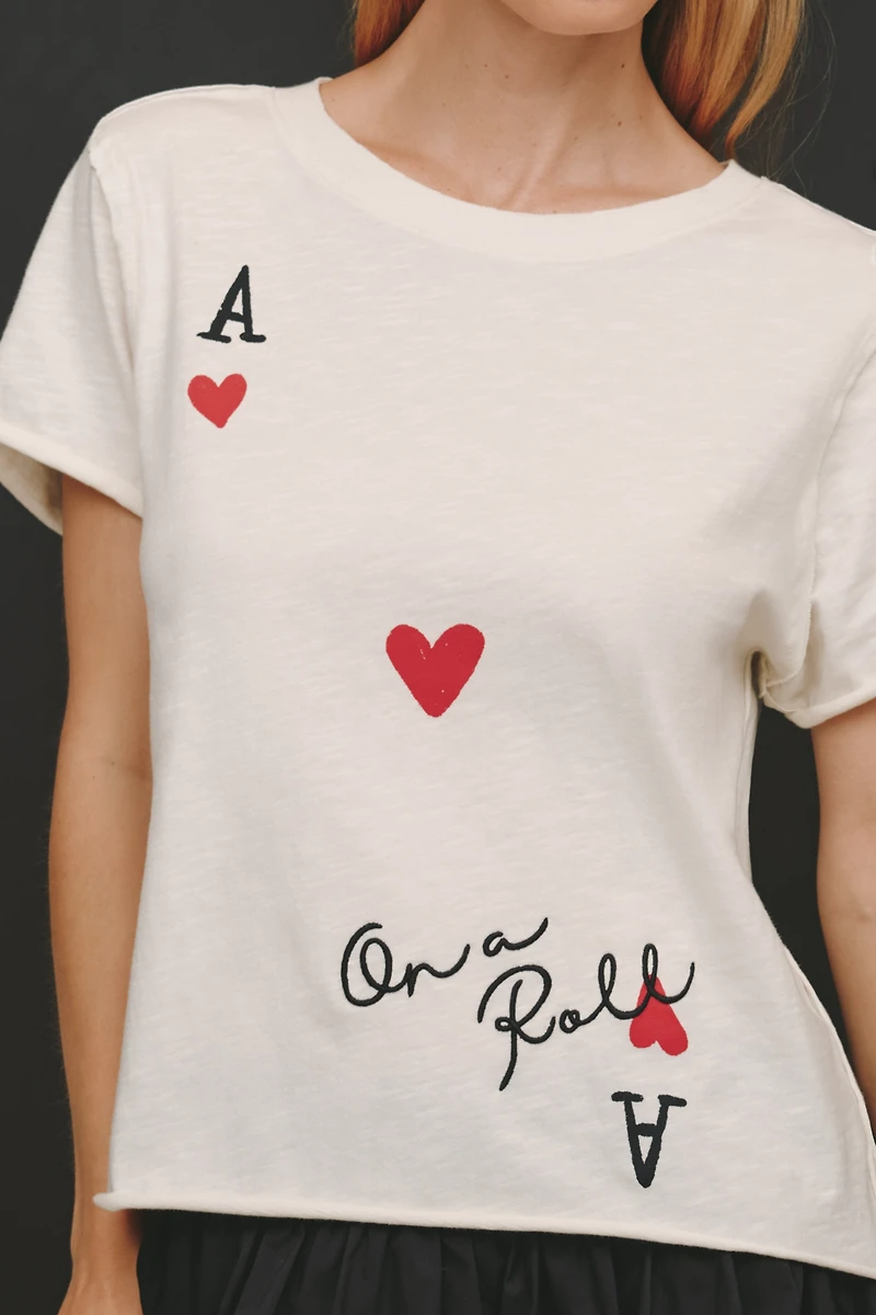 Jordan Nickson x Maeve Ace Card Top