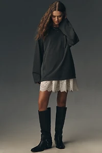 Pilcro Long-Sleeve Boyfriend Tee