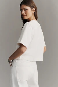 The Cory Short-Sleeve Boxy Tee by Maeve