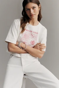 The Cory Short-Sleeve Boxy Tee by Maeve