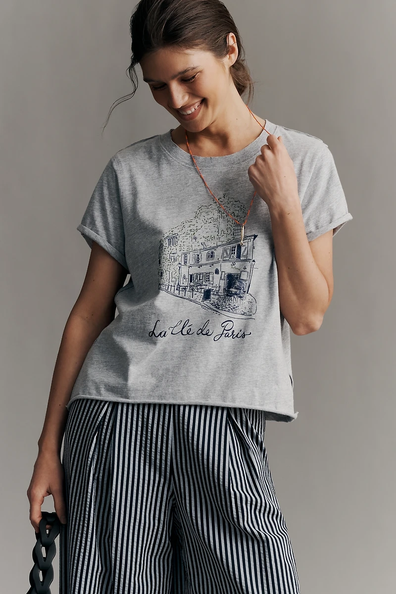Maeve x Laura Cruse Graphic Boxy Tee