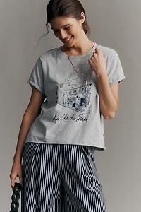 Maeve x Laura Cruse Graphic Boxy Tee