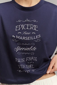 Maeve Cotton Graphic Muscle Tank Top