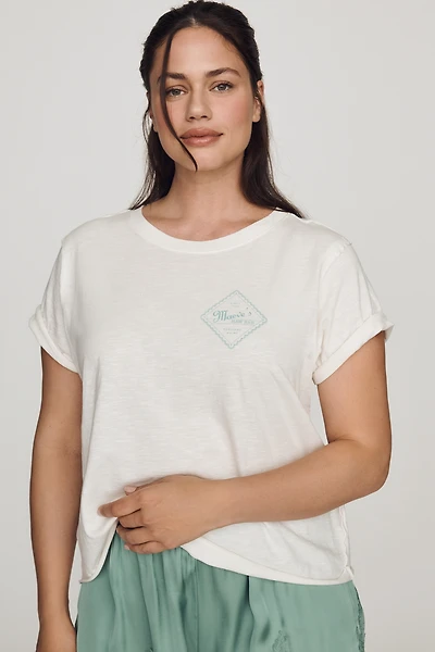 Maeve Caitlin Cotton Boxy Tee