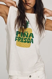 Maeve Cotton Piña Fresca Tee