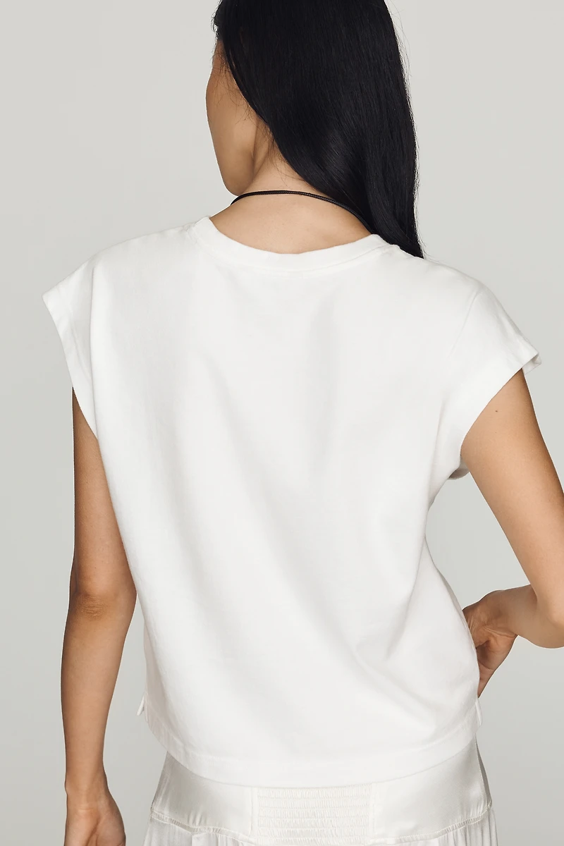 Maeve 100% Cotton Structured Tee