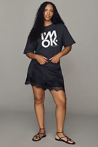 By Anthropologie x Real Fun, Wow! Cotton Graphic Tee