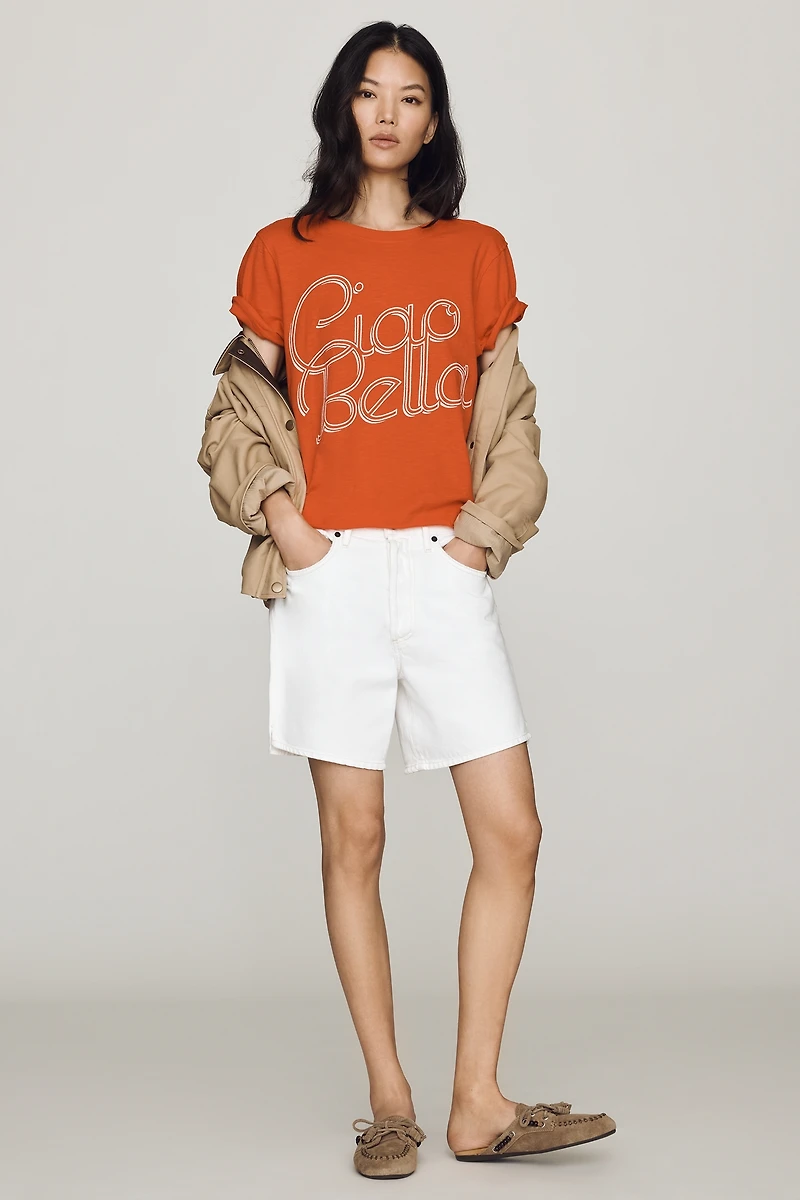 Maeve Caitlin 100% Cotton Boxy Tee