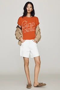 Maeve Caitlin 100% Cotton Boxy Tee
