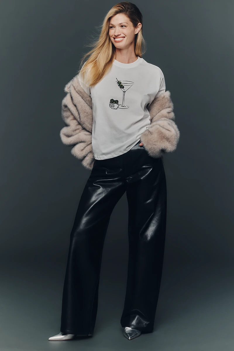 Never Fully Dressed Martini Graphic Tee