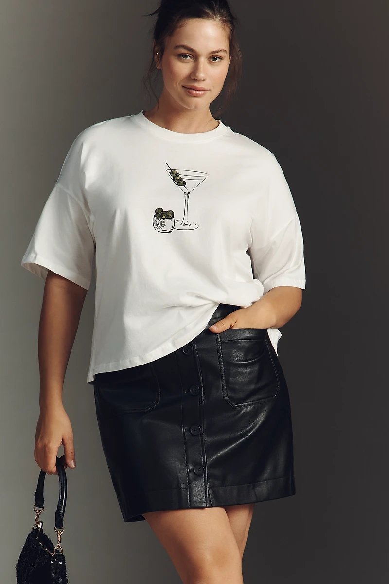 Never Fully Dressed Martini Graphic Tee