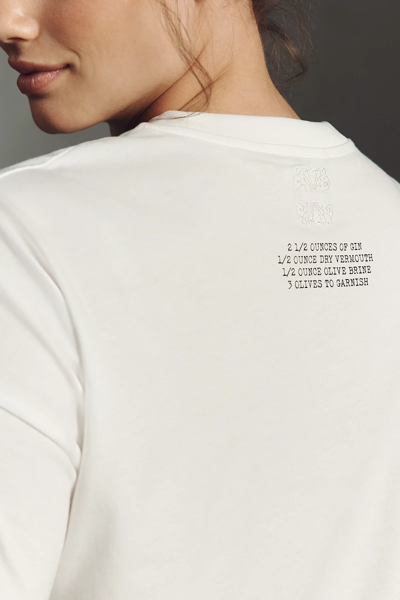 Never Fully Dressed Martini Graphic Tee