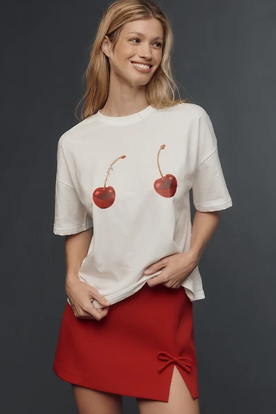 Never Fully Dressed Cherry Graphic Tee