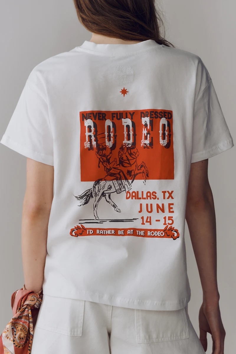 Never Fully Dressed Rodeo Cotton Tee