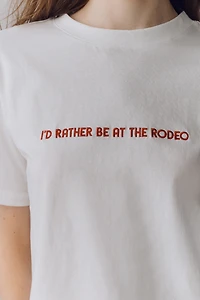 Never Fully Dressed Rodeo Cotton Tee