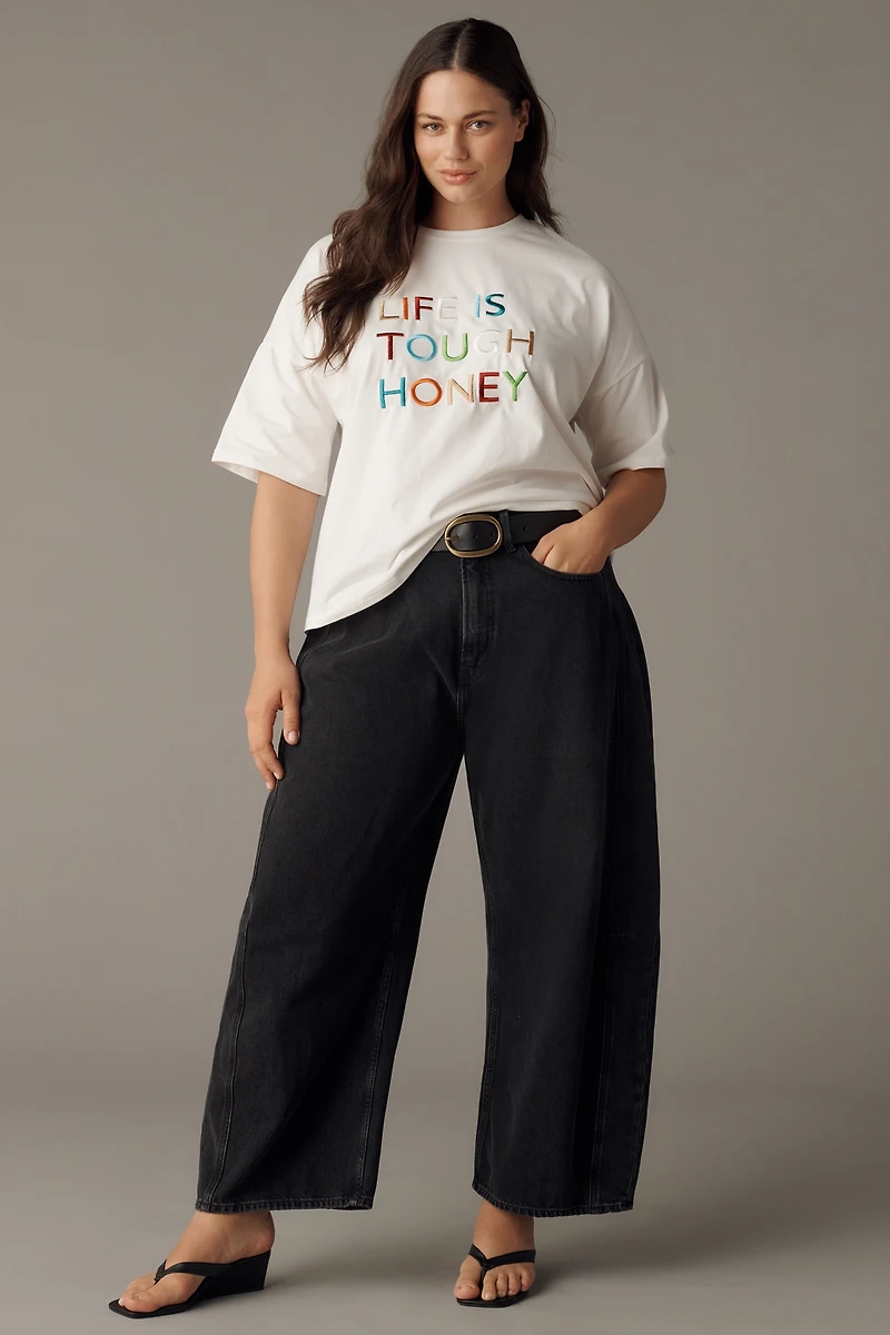 Never Fully Dressed Life Is Tough Cotton Tee