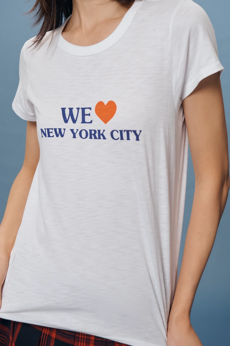rag & bone We Heart NYC Graphic Tee