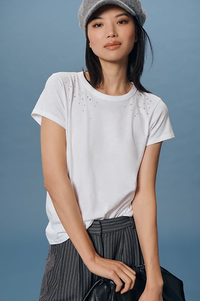 rag & bone Ombre Stud Tee