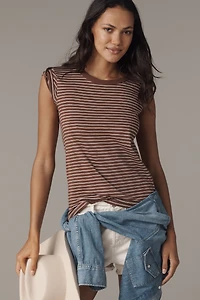 rag & bone Slub Striped Tee