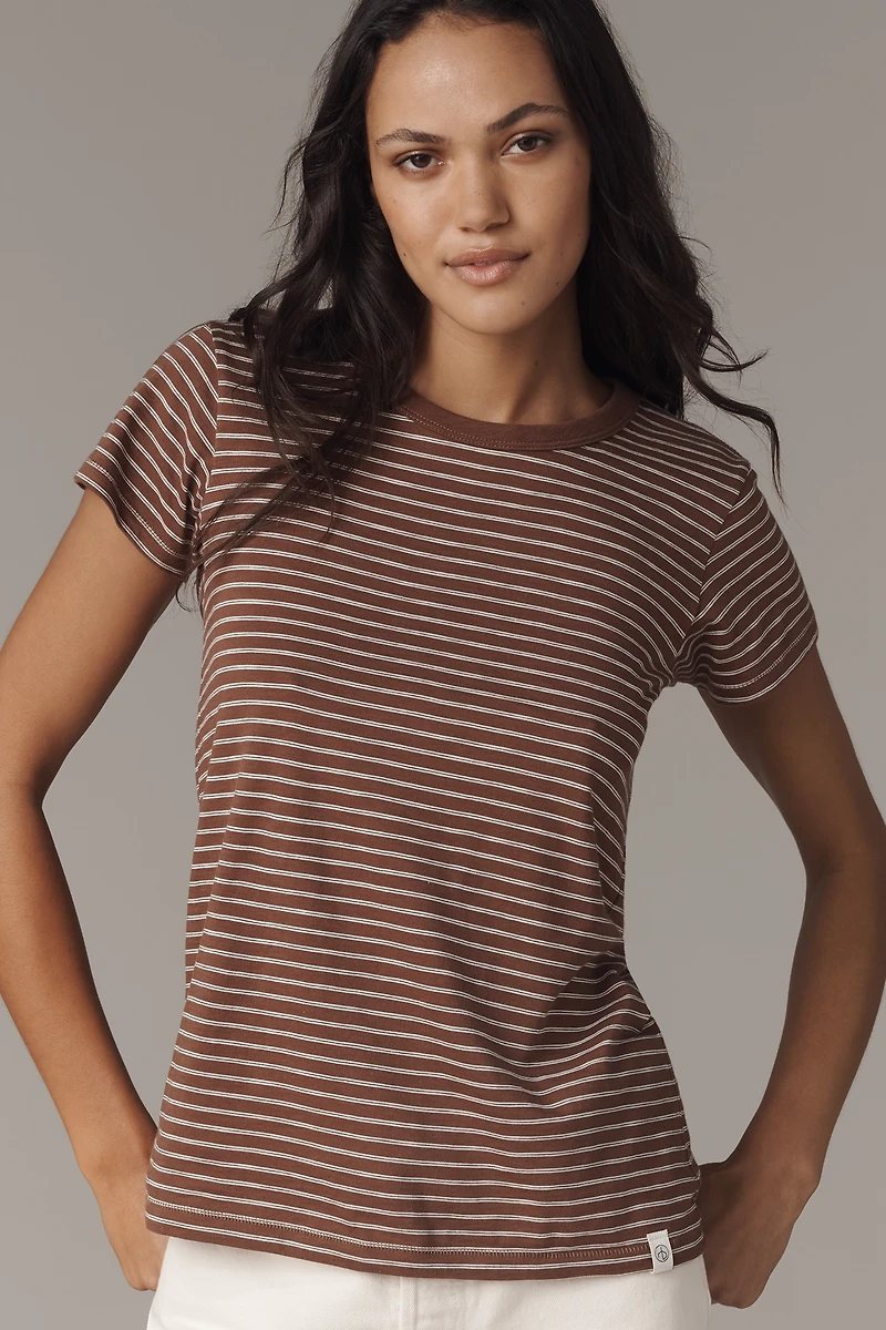 rag & bone Slub Striped Tee