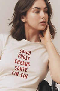 rag & bone Cheers Graphic Tee
