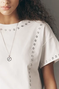 rag & bone Kelly Grommet Tee