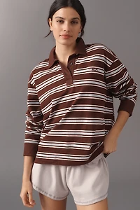 rag & bone 100% Cotton Rugby Stripe Shirt