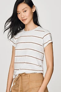 rag & bone The Cotton Slub Stripe Tee