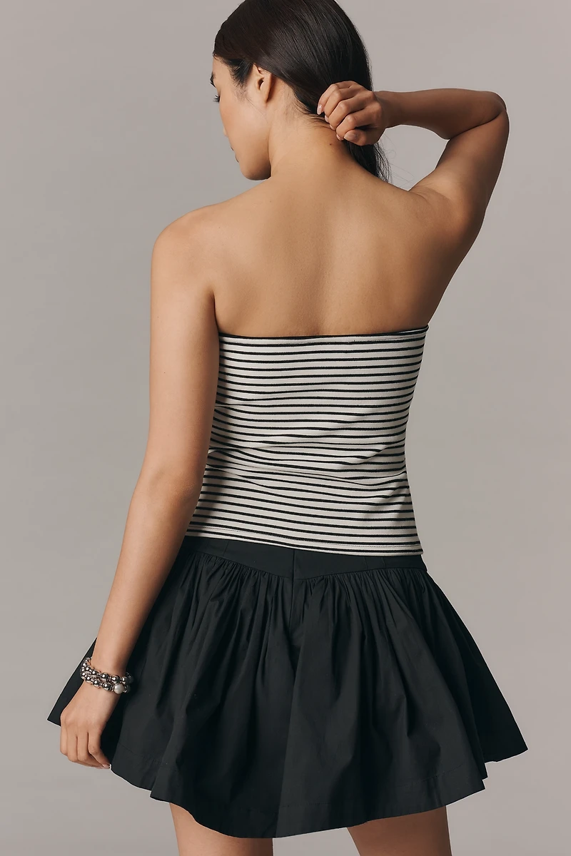 Maeve Ruched Tube Top