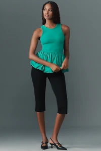 Maeve Bubble Peplum Tank