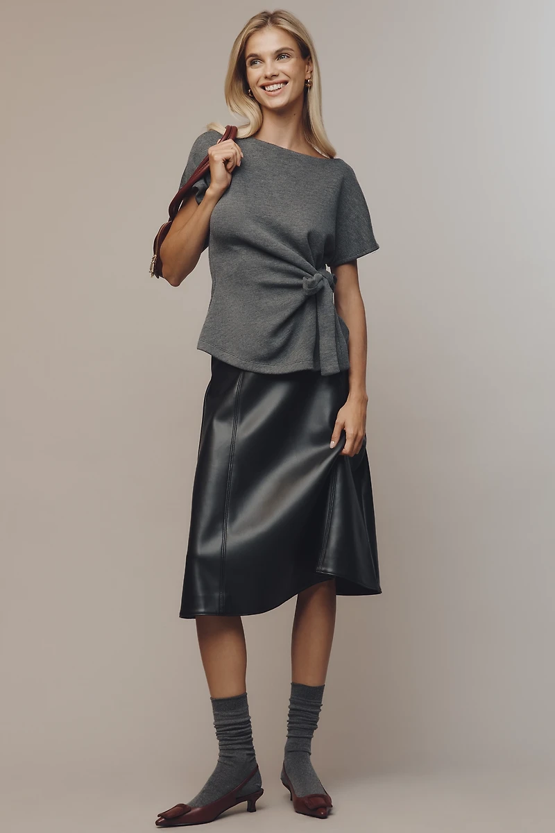 By Anthropologie Wrap Top