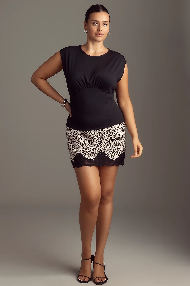 Maeve Shirred Corset Top