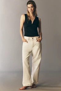 By Anthropologie U-Neck Ruched Top