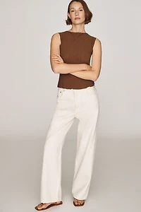 By Anthropologie Plissé Knit Tank