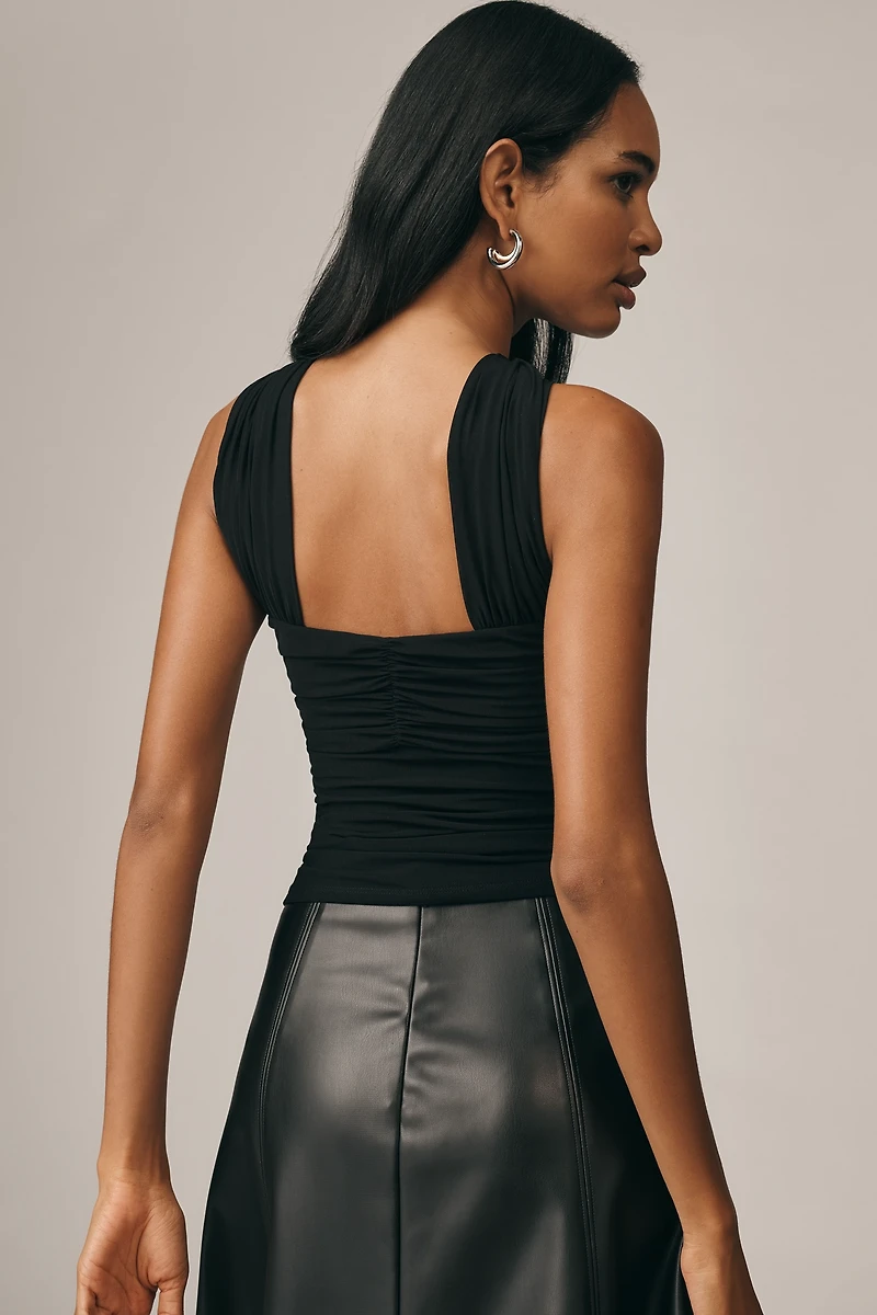 Elodie The Label Aida Mesh Top