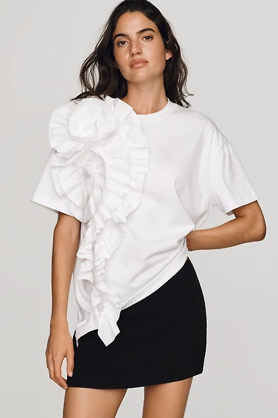 Essentiel Antwerp Jidole 3D Flower Tee