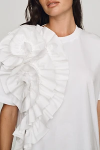 Essentiel Antwerp Jidole 3D Flower Tee