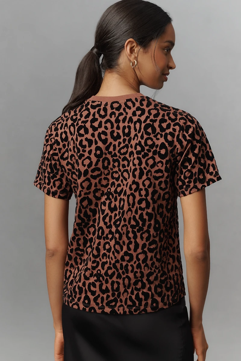 Scotch & Soda Printed Crew-Neck Tee