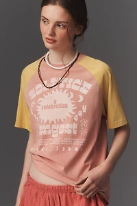 Scotch & Soda Cotton Raglan Tee