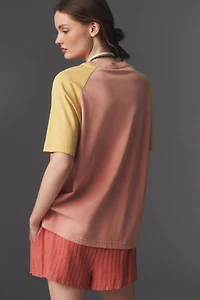 Scotch & Soda Cotton Raglan Tee