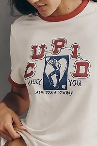 Scotch & Soda Lucky You Ringer Tee