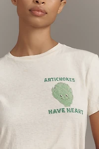 RE/DONE Artichokes Classic Tee