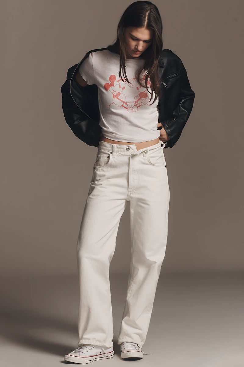 RE/DONE Disney Heart Hands Classic Tee