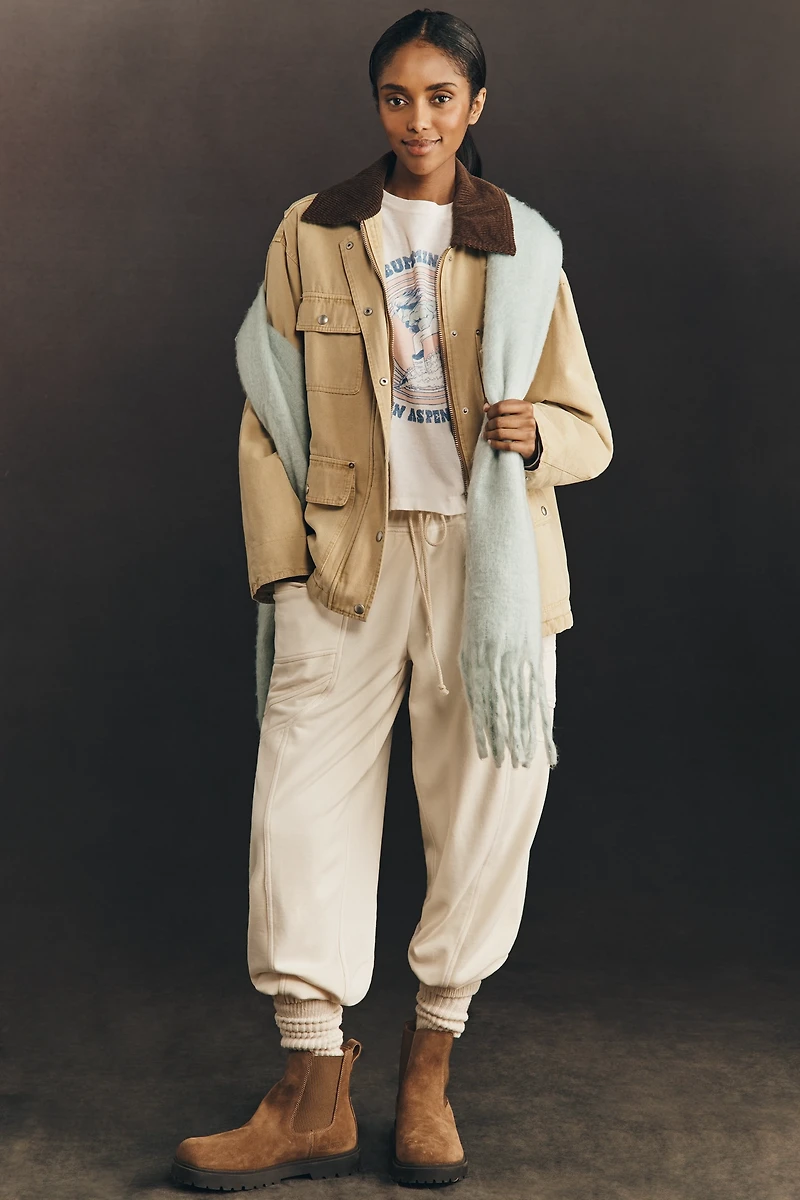 RE/DONE Boxy Boyfriend Long-Sleeve T-Shirt