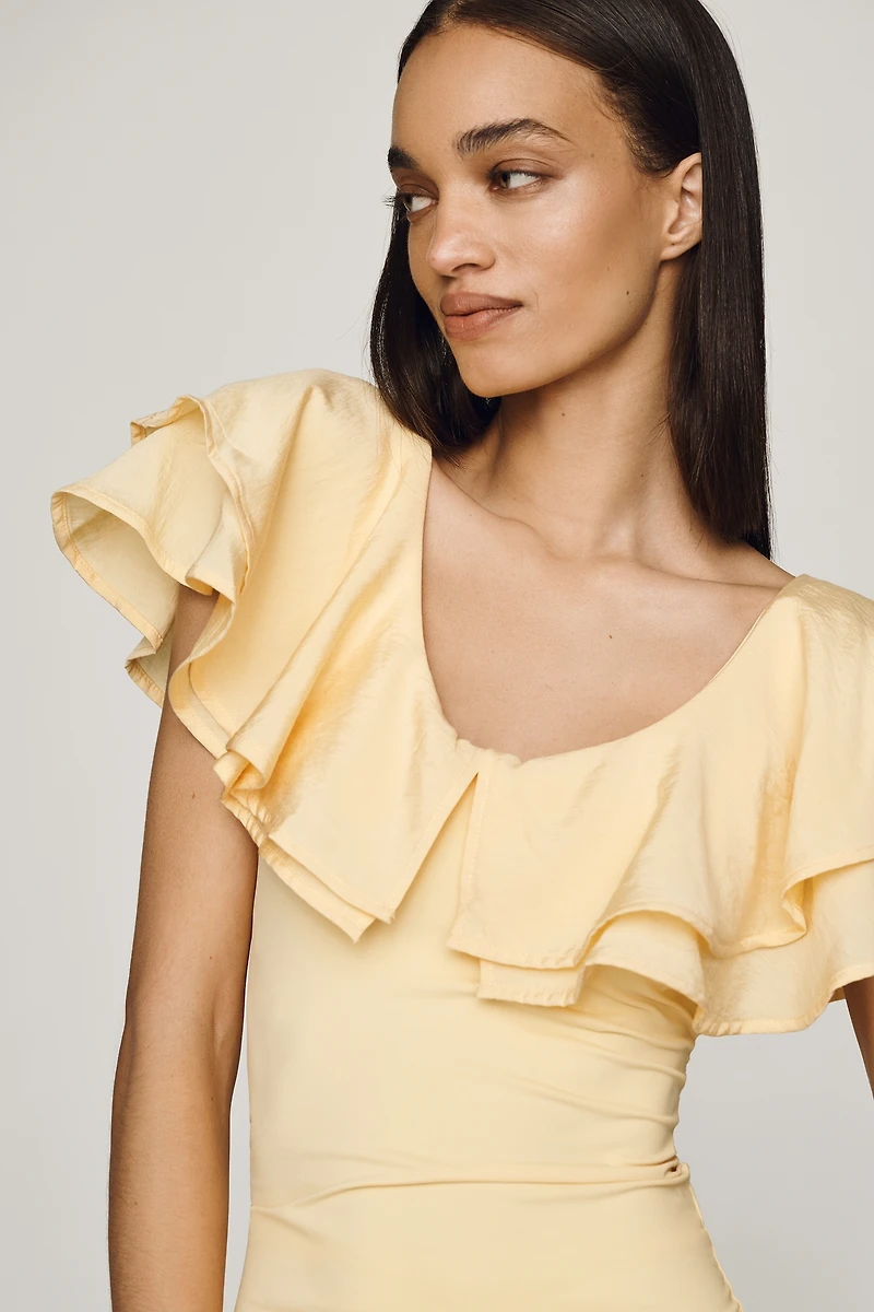 By Anthropologie Flutter Top