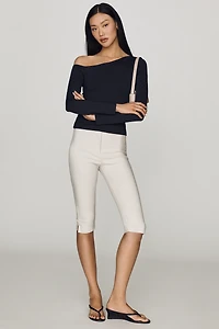 Maeve Off-Shoulder Long-Sleeve Top