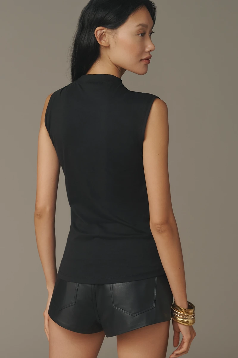 Derek Lam 10 Crosby Nia Asymmetric Twist Tee