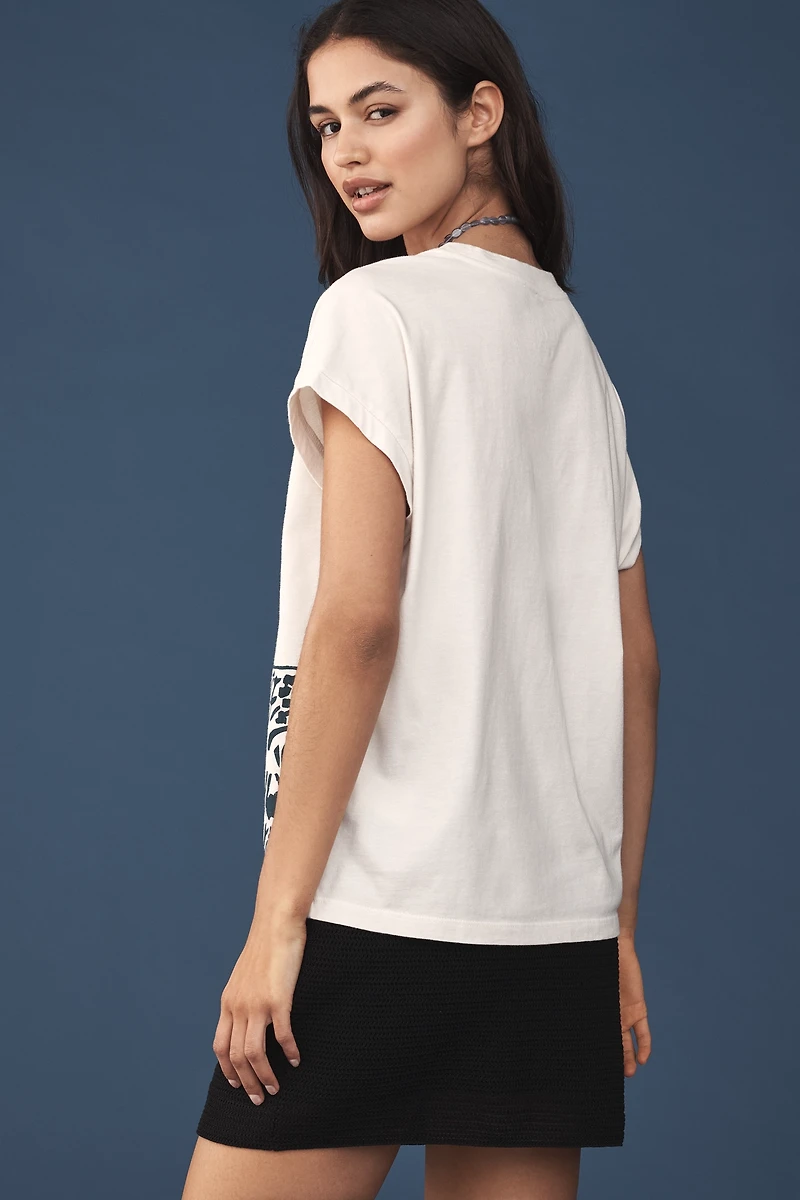 Wild Fever Studio x Anthropologie Muscle Boxy Graphic Tee