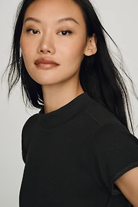 Pilcro Cyris Cotton Modal Turtleneck Tee