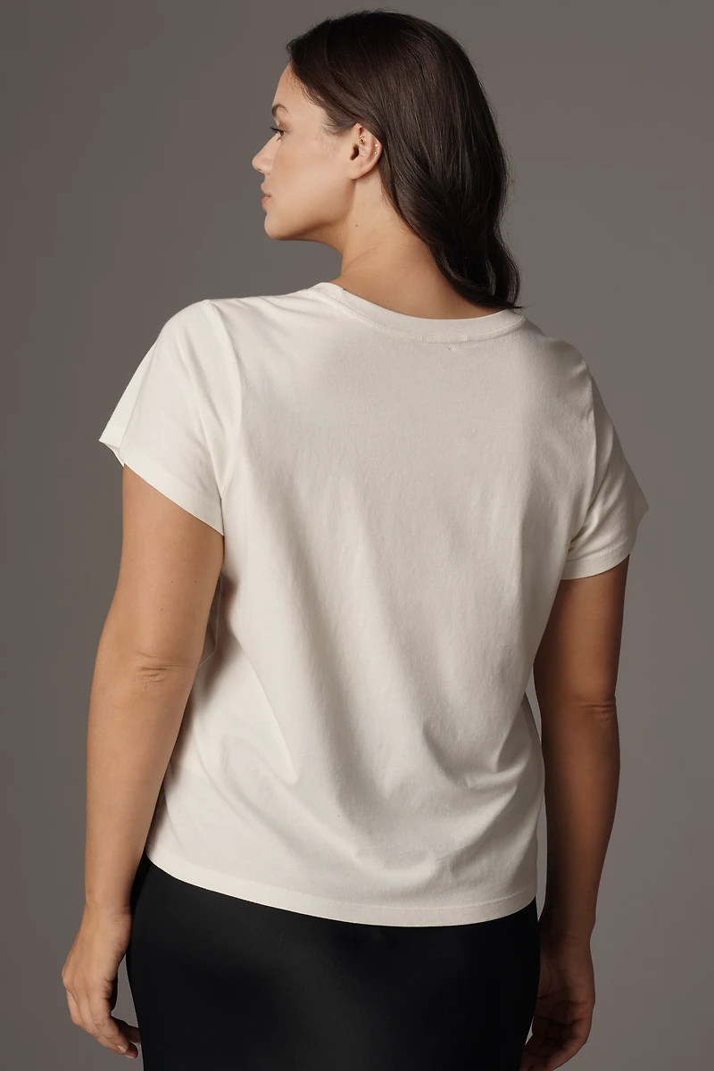 By Anthropologie Swan Graphic Tee